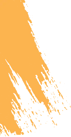 Yellow splash on black background