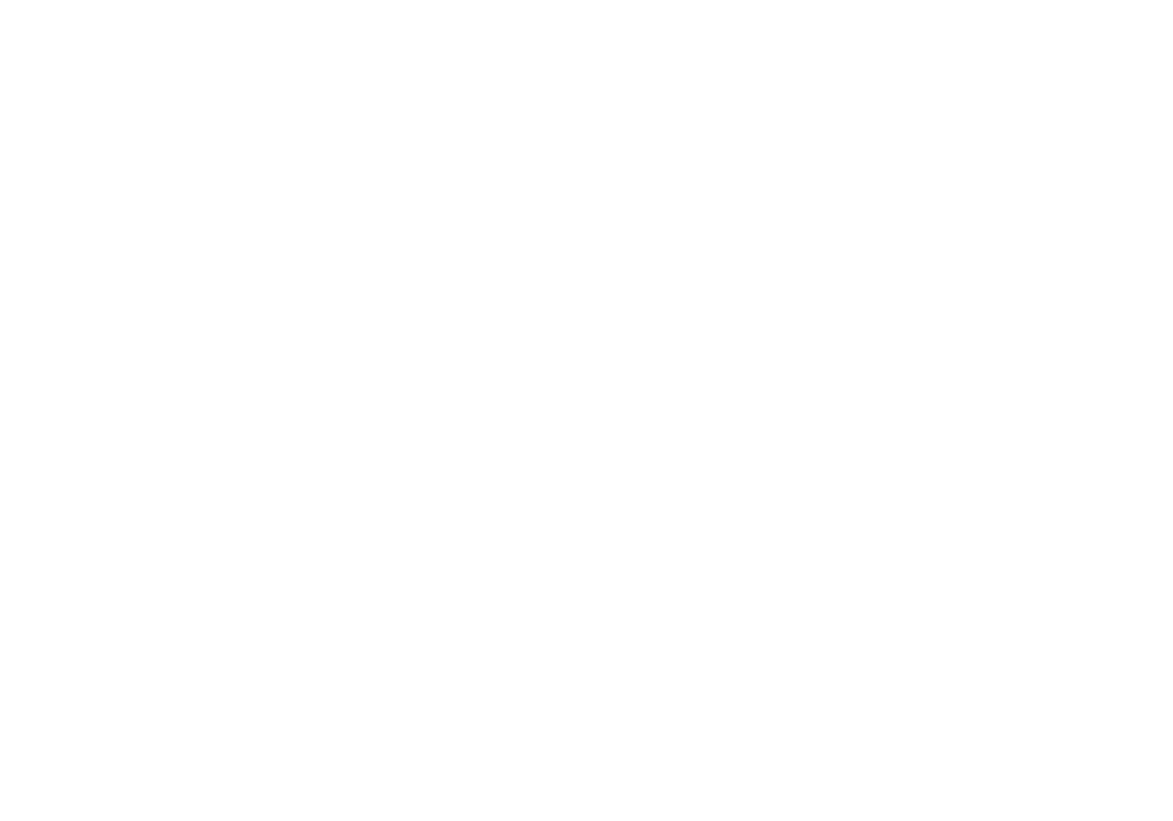 Abstract white shape on black background
